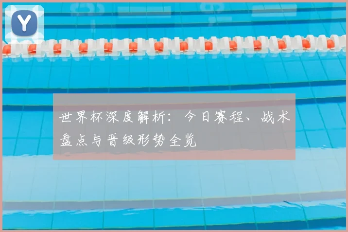 世界杯深度解析:今日赛程、战术盘点与晋级形势全览
