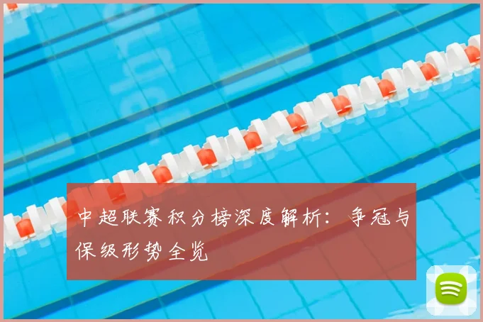 中超联赛积分榜深度解析:争冠与保级形势全览